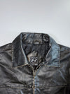 Anchor Blue Premium Original Leather Jacket (M)