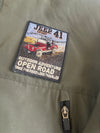 Jeep 41 Embroidered Patch Hooded Jacket Detachable Cap (M)