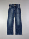 True Religion Brand Jeans Straight Leg Denim (W:34) (L:46)