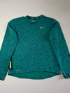 Nike Running Dri-Fit Teal Long Sleeve Top – Thermal Lined | (L)