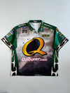 Vintage NHRA Qpower.com Leaf Racewear Drag Racing Pit Crew Shirt(2XL/3Xl)