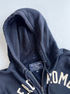 Abercrombie & Fitch | Navy Arch Logo Zip Hoodie | (XL)