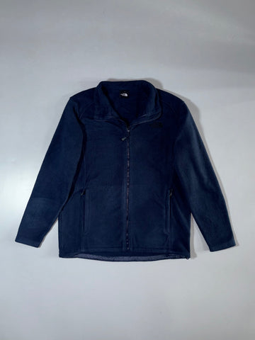 The North Face Mini Logo Fleece Zip-Up Navy (M/L)