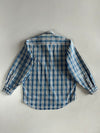 Levi’s Indigo Plaid Flannel Shirt (Hard Cotton) (M/L)