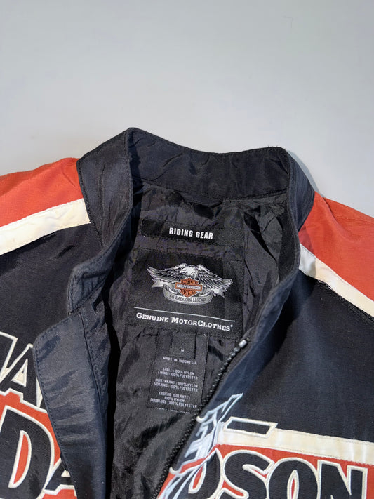 Vintage Harley-Davidson Original Motorcycles Genuine  Riding Jacket  Winged Bar & Shield Embroidery (M)