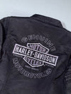 Harley-Davidson Genuine MotorClothes Black Embroidered Textile Riding Women’s Jacket (S/M)