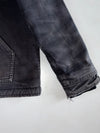 Dickies “Curb Design” Black Sherpa-Lined Hooded Jacket (XS)