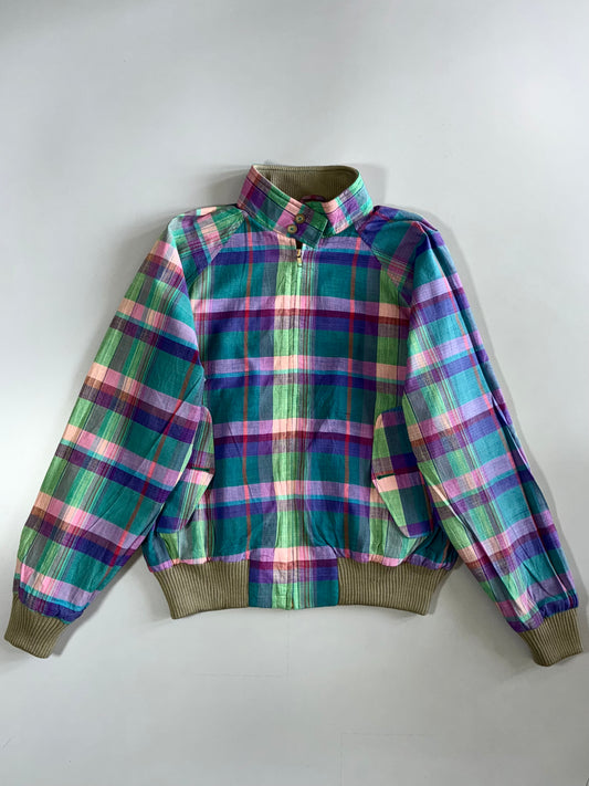 Polo by Ralph Lauren | Madras Plaid Harrington Jacket (M)