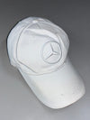 Mercedes-Benz Cap – White F1 Style (Adjustable)