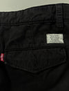 Levi’s XX Chino Faded Black Straight Fit Trousers (W:31) (L:38)