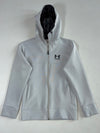 Under Armour Kids White Full-Zip Hoodie Women’s (XS)