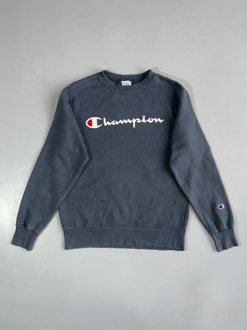 Champion Big Script Logo Crewneck Sweatshirt (S)