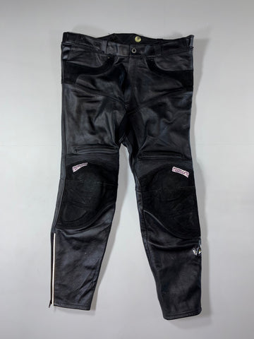 Streetfighter Leather Moto Trousers (W:44) (L:42)