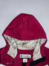 Columbia Sportswear | Insulated Hooded Ski Jacket | Raspberry & White | Women’s S (M)