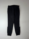 Adidas Originals | Black Trefoil Taped Side Stripe Joggers | (W:33) (L:40)