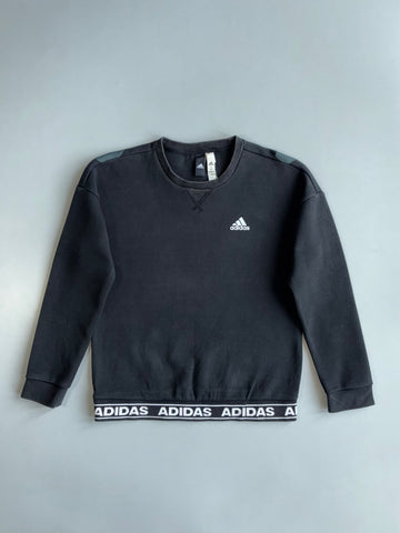 Adidas | Spellout Hem Logo Crewneck (S)