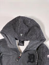 MLB Detroit Tigers Caravan Sherpa Fleece Hooded Zip Jacket (S)