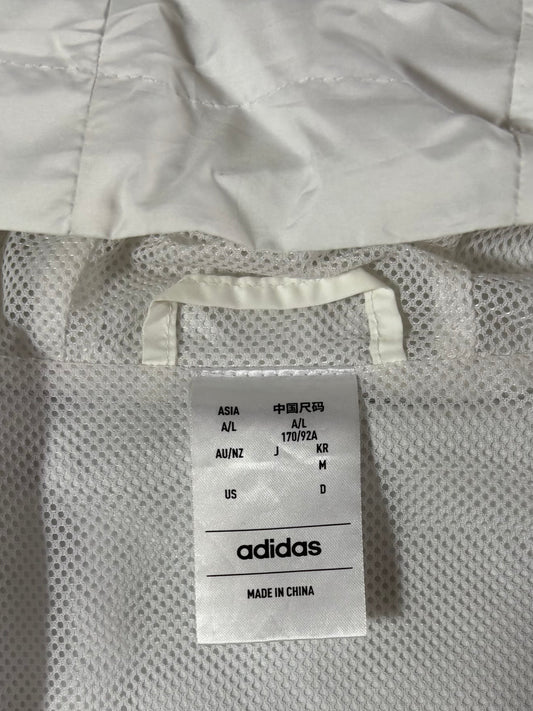 Adidas Blue & Navy Colorblock 3-Stripes Track Jacket (M/L)