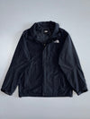 The North Face HyVent Waterproof Shell Jacket | Black Detachable Hood Outdoor Mountain (L)