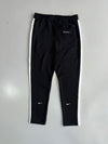 Nike Black Swoosh Tapered Track Pants (W:32) (L:38)