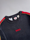 Levi’s Colorblock Sweatshirt Black with Red/Yellow Stripe (L)