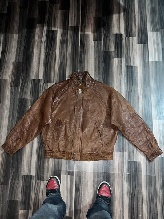Ultra Premium Original Leather Jacket (L/XL)
