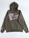 Been Trill Embroidered Signature Logo Hoodie – Washed Brown (L)