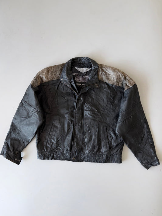 !                    RD Motercycle Rider Original Leather Jacket (XL)