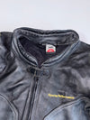 Vintage Shoei’s Original Pure Leather Paded Racing Jacket With Reflective Logo’s (M)