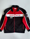 Honda Racing Official Licensed Castrol Power1 Sponsor Fleece Full-Zip Jacket (2XL)