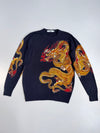 ZPlayboy Japan Dragon Knit – Heavy Graphic Sweater (RARE) (S/M)