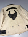 Vintage Harley-Davidson Two-Tone Leather Moto Jacket (S/M)
