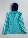 Adidas Climalite Mint Navy Hooded Track Jacket(S)
