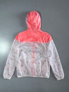 Nike Windrunner Tie-Dye Coral & White Full-Zip Hooded Jacket Men’s  (S/M)
