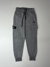National Geographic Grey Cargo Fleece Joggers (W:26) (L:37)