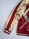 ZVintage Reversible Japanese Sukajan Koi Fish Bomber | Fully Embroidered RARE (M)