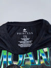 Disney Princess Moana Wayfinder Graphic Tee Vintage Bootleg Homage Style, Maui Print (L)