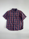 Vintage Gap Plaid Short Sleeve Shirt – Maroon/Navy (XL)