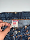 True Religion Dark Wash Bootcut Jeans (W:35|L:44)