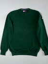 Vintage Tommy Hilfiger | Forest Green Crest Logo Knit Sweater | (S)