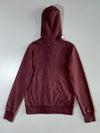 Tommy Hilfiger Denim Burgundy Eagle Zip Hoodie (M/L)