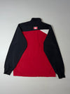 Kappa Canada Colorblock Full-Zip Track Jacket – Red/Black (S)
