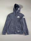 Roots Vancouver Canada Beaver Logo Zip Hoodie – Navy Marl (S)