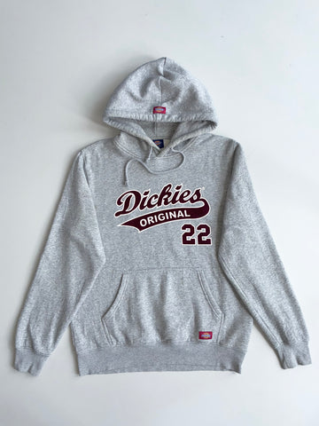 Dickies Original 22 Script Logo Hoodie – Heather Grey (L)