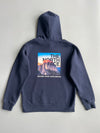 The North Face Logo Hoodie | Navy |(M)