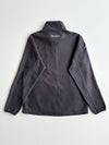 Kappa Black Grid Fleece Full Zip Jacket – Purple Zip Details – (S/M)