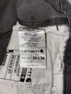 Carhartt Relaxed Fit Canvas Carpenter Pants (W:34) (L:44)