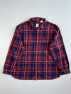 Levi’s Red & Navy Plaid Flannel Shirt(Xl)