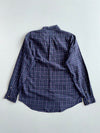 Ralph Lauren Navy Multi-Check Button(L)