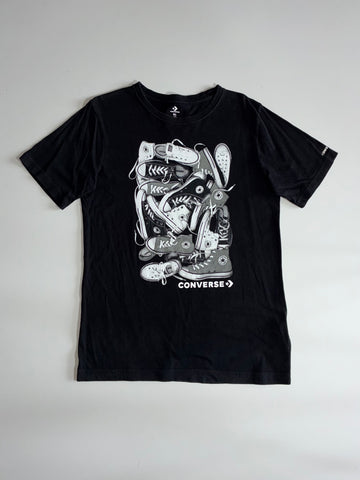 Converse | Black All Star Graphic Tee (S)